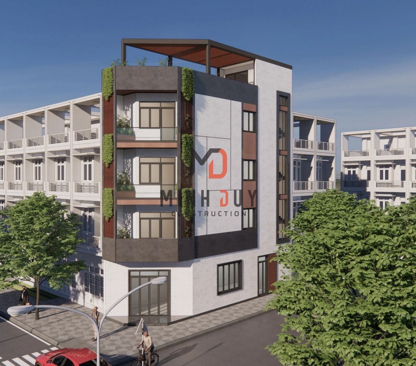 Dự án thi công xây dựng nhà phần thô và nhân công hoàn thiện tại Phường Hiệp Tân, Quận Tân Phú