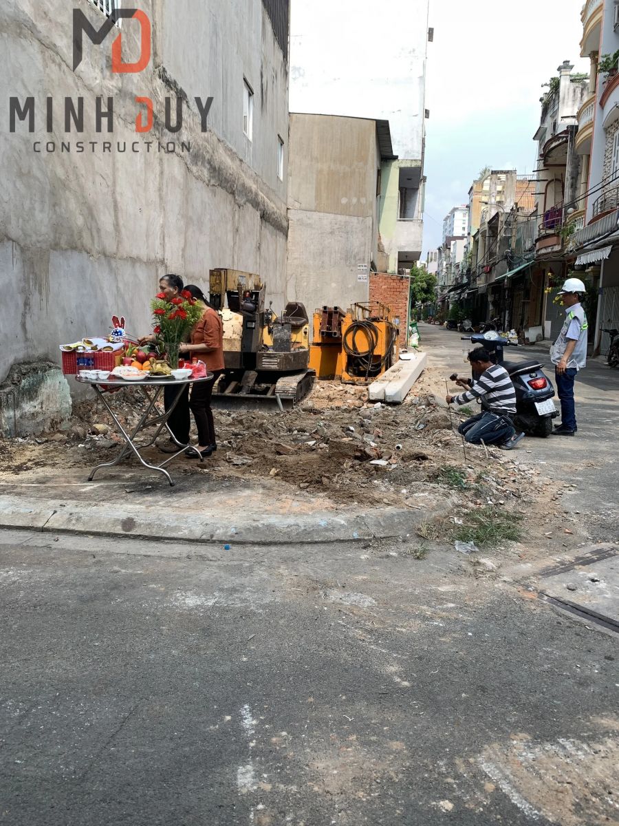 Dự án thi công xây dựng nhà phần thô và nhân công hoàn thiện tại Phường Hiệp Tân, Quận Tân Phú