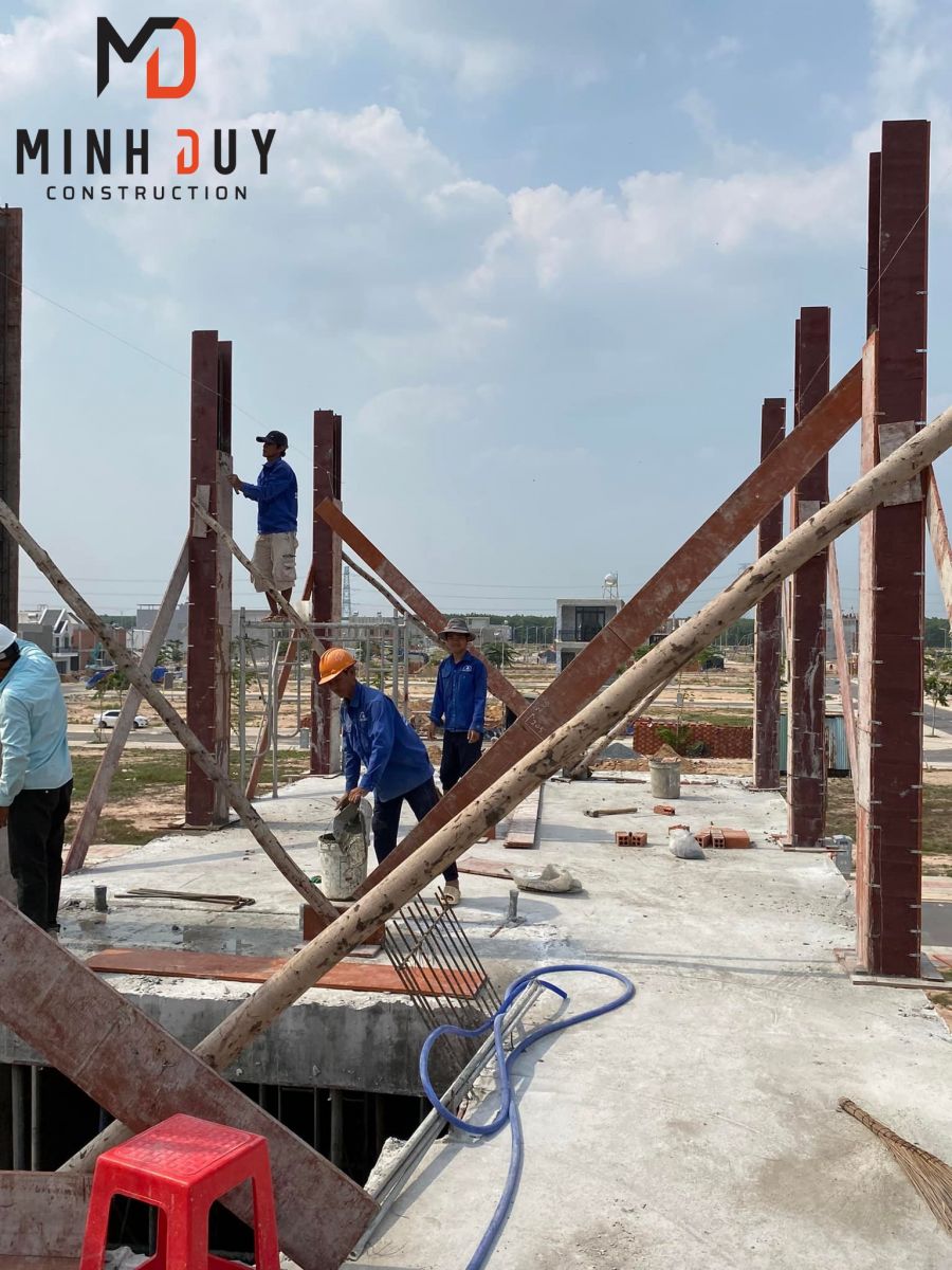 Thi công phần thô - "Xương sống" của ngôi nhà