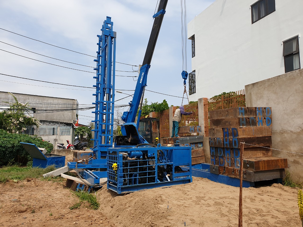 Ép cọc bê tông là gì?