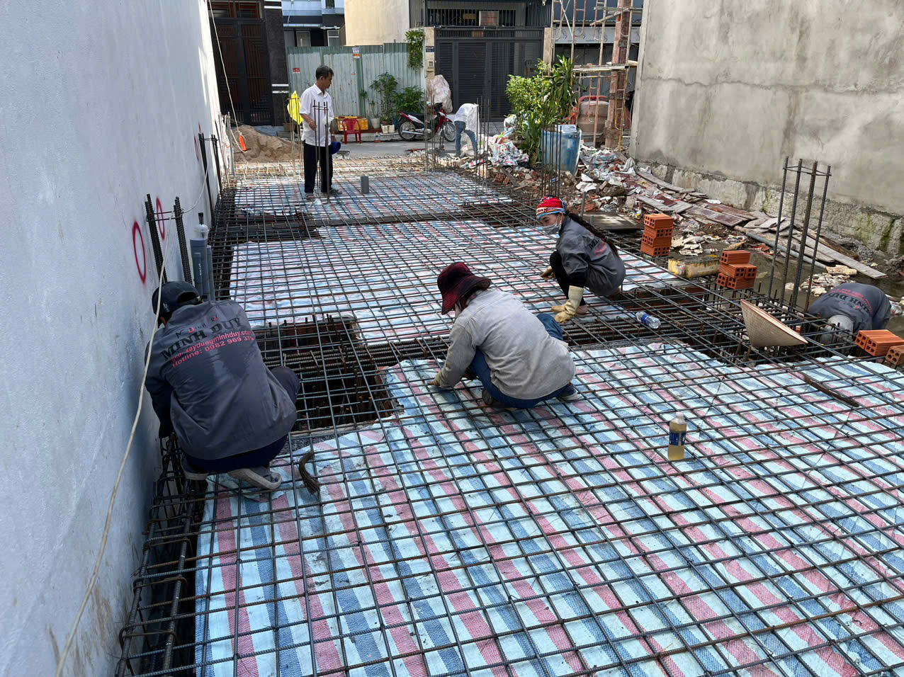 Công tác chuẩn bị kỹ lưỡng trước khi đổ bê tông