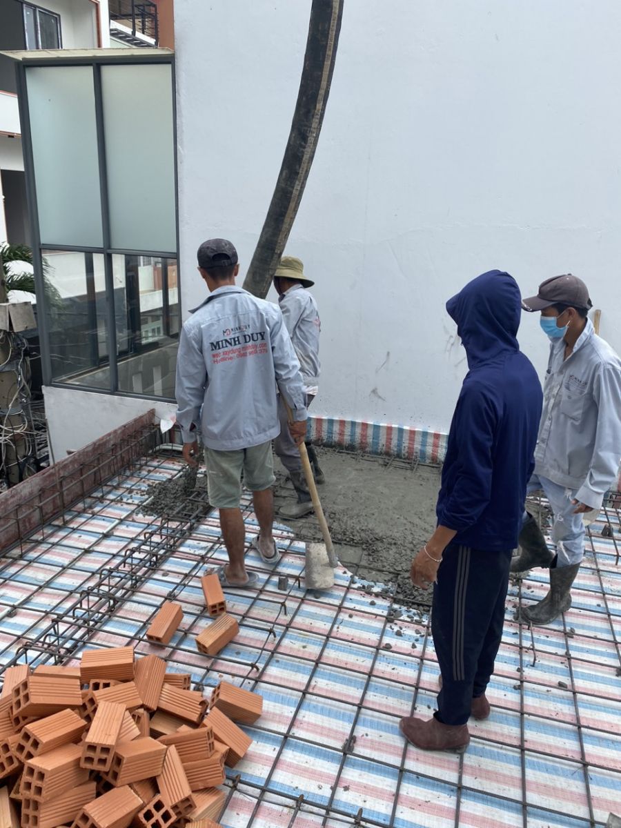 Công tác thi công dầm, sàn