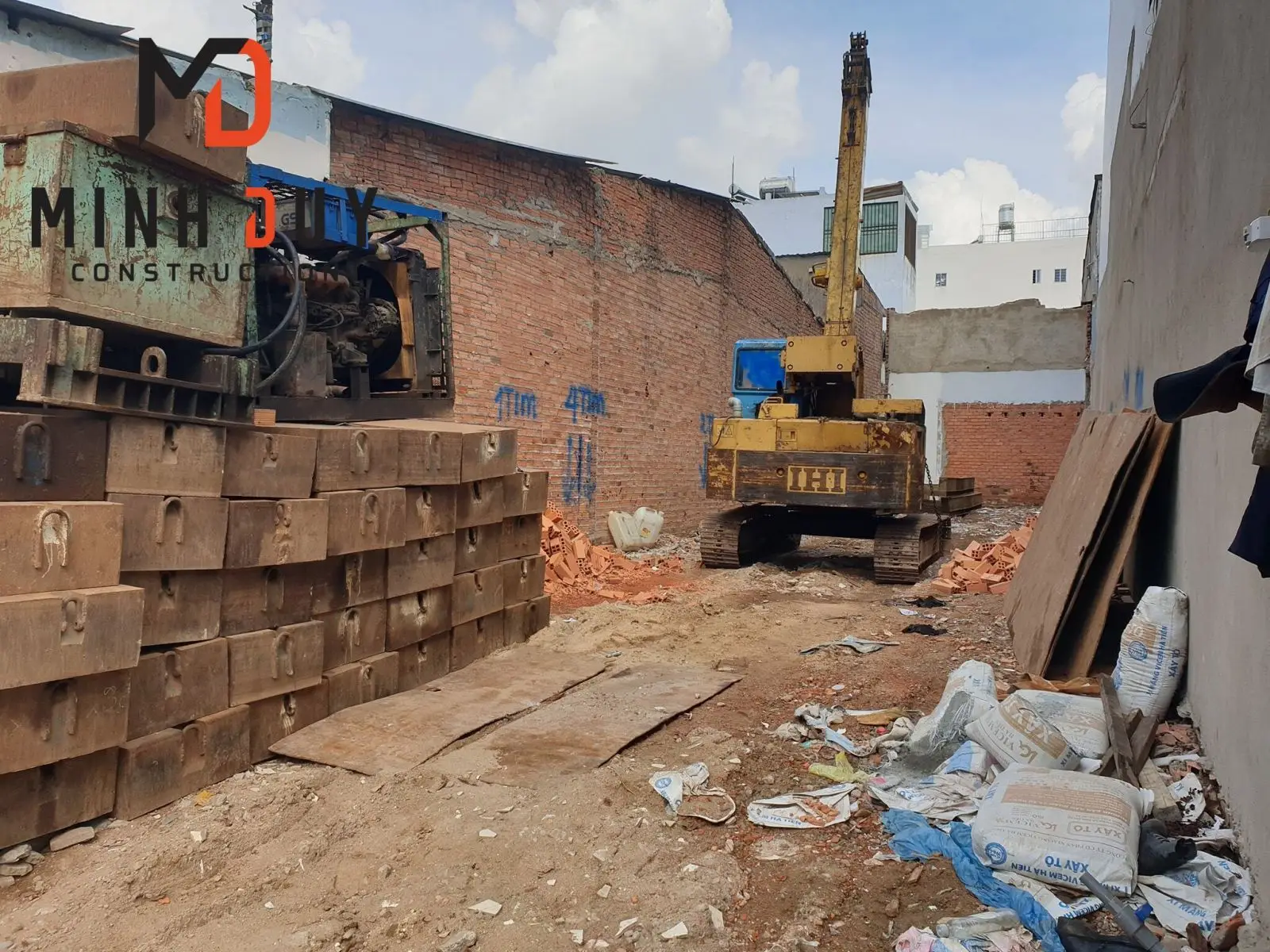 &Eacute;p cọc l&agrave; yếu tố bắt buộc khi thi c&ocirc;ng nh&agrave; c&oacute; nền đất yếu