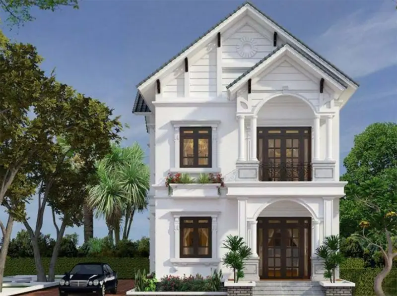 Nh&agrave; m&aacute;i Th&aacute;i t&acirc;n cổ điển