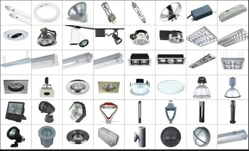 Vật liệu hoàn thiện: Thiết bị điện và chiếu sáng