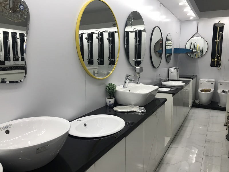 Vật liệu hoàn thiện: Thiết bị vệ sinh