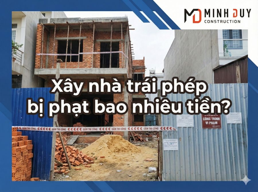 Xây nhà trái phép